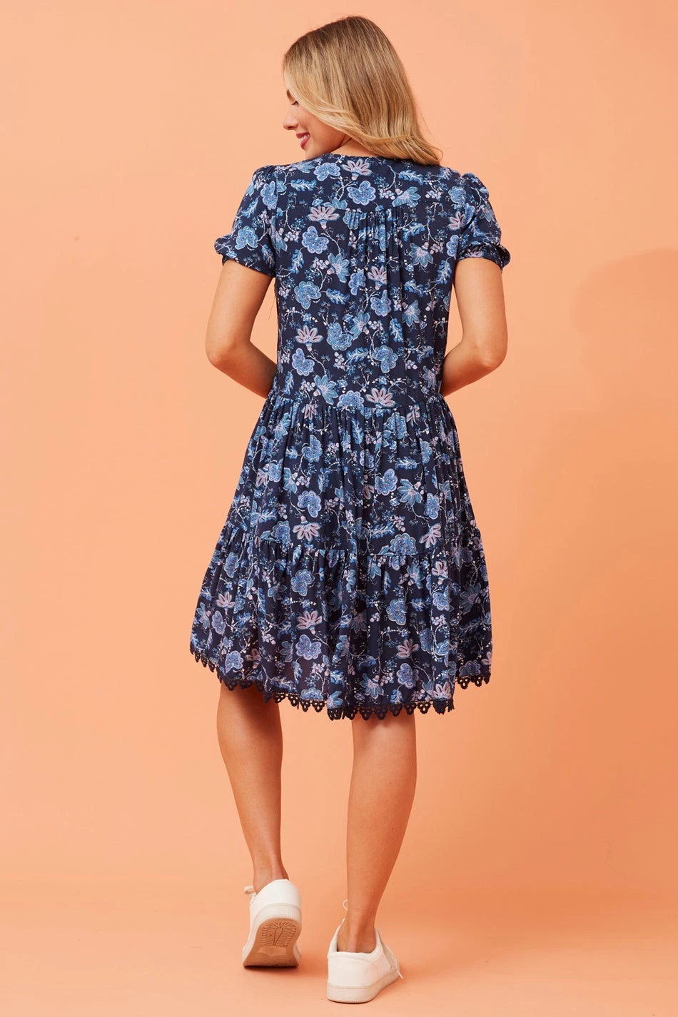 ARRAN FLORAL BOHO SHORT DRESS 9 ARRAN FLORAL BOHO SHORT DRESS - Image 7