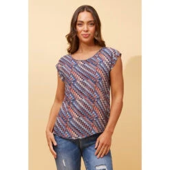 SHELLY ABSTRACT PRINT TOP 17 SHELLY ABSTRACT PRINT TOP -Femme Connection Sales 349e76ee92e5e5ebfaac29b42bff6cbb