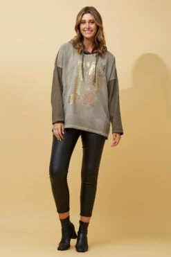 SONATA FOIL PRINT HOODED TOP -Femme Connection Sales 3563934555a2d7cd310c5f8144bfab4c 8b1c760f e8a2 4dee 871e 4f2ae19604ea