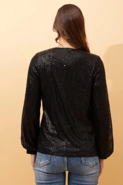 HILTON SEQUIN TOP -Femme Connection Sales 357bb1c63457db8870500e04dd0c726e