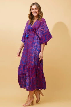 CHANDRA SATIN MAXI DRESS -Femme Connection Sales 35b5496e7376fbcfcaae7da184a7a496