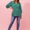 ROSETTA FLORAL SEQUIN DETAIL TOP -Femme Connection Sales 372232757b4fec295f7b462ff5d8962b