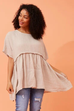 FAYOLA OVERSIZED LINEN TOP 24 FAYOLA OVERSIZED LINEN TOP -Femme Connection Sales 37c3d047c457c357afa71c8cbd8212e0