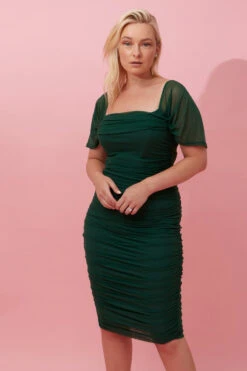 FELICITY RUCHED BODYCON DRESS -Femme Connection Sales 3889fd1725b34fb5fb4c2ab65095273b cf59ad30 321f 494b 95a1 da9b74244943