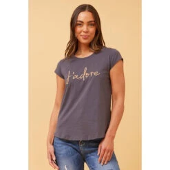 COCO JADORE GRAPHIC TEE -Femme Connection Sales 39ff5b4cac8bad0546cd8c75fd550ff2