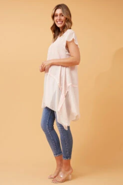 DAYA DOUBLE LAYER LINEN TOP -Femme Connection Sales 3a393737f02728ac3e8b52e0e4d2e99d