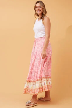 FLEURY BOHO MAXI SKIRT -Femme Connection Sales 3a686491cd4f677020da9e0f7442167b