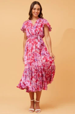 DAWN FLORAL MIDI DRESS 12 DAWN FLORAL MIDI DRESS -Femme Connection Sales 3b086decc49e035730ed380587932235