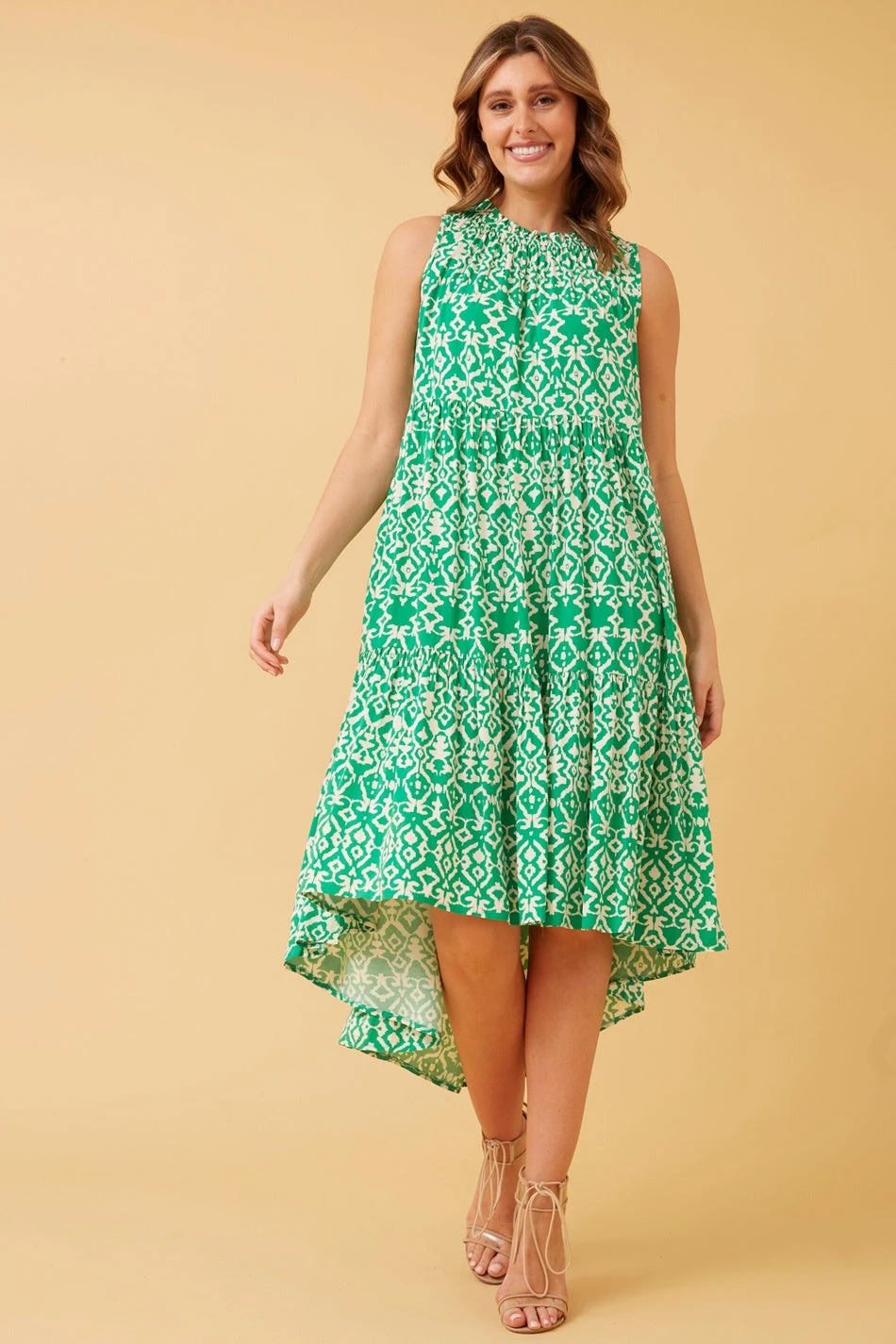 DREW TIERED TRAPEZE DRESS 5 DREW TIERED TRAPEZE DRESS - Image 3