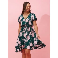 BRENDA FLORAL SHORT DRESS 28 BRENDA FLORAL SHORT DRESS -Femme Connection Sales 3b672987dd67e5f5194b2ebf6f949d1b