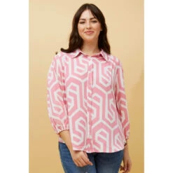 CLOVER BALLOON SLEEVE SHIRT -Femme Connection Sales 3b8595056e64fc93189f92d06af7d76f