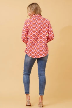 ASHANTI ABSTRACT PRINT TOP -Femme Connection Sales 3ba68fc52ab4c92566e9208cdb2328b0