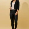 SALMA SOLID BOLERO -Femme Connection Sales 3bc46d3c2ababdd0ac15c6c691ab5154