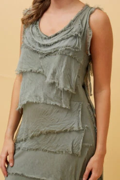 SUZY SLEEVELESS TIERED DRESS -Femme Connection Sales 3c79ff9793e7e2cd47b204e636d5fe76