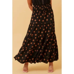 ZARA POLKA DOT MAXI SKIRT -Femme Connection Sales 3ccb0c28f8d8849812b582ea6c1f7dfd