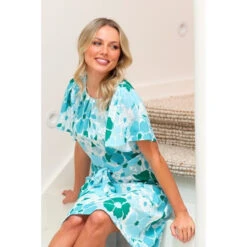 RAELENE FLORAL SHORT DRESS -Femme Connection Sales 3d760c4e82dcaf6bacb984d9d0aed427