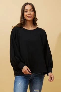 TEREZE OVERSIZED BATWING SLEEVE BLOUSE -Femme Connection Sales 3d7730c2236398ba7723acb1b47e6601