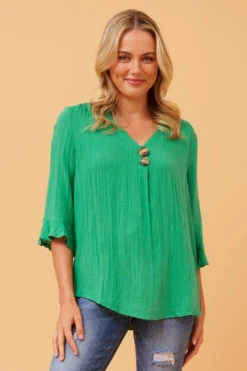 RUE BUTTON DETAIL TOP 33 RUE BUTTON DETAIL TOP -Femme Connection Sales 3d8c8a7cc59c8a9ab025bd4dd0298f02