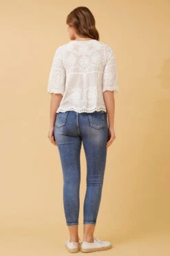 ELLIOT EMBROIDERED TOP -Femme Connection Sales 3dec72574c4301cfb5c5e54dd0ee621f