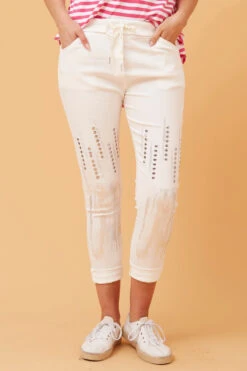 JANJA EMBELLISHED JOGGERS 36 JANJA EMBELLISHED JOGGERS -Femme Connection Sales 3ea2d6fd10e9e4059084e8194d5d0b4a
