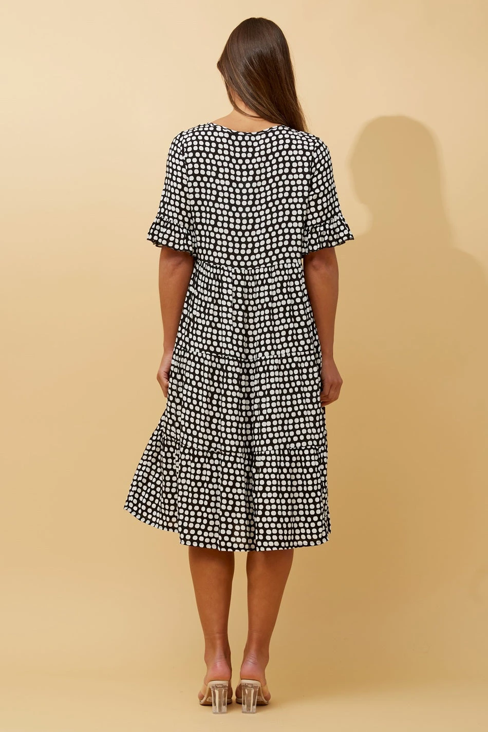 KENNA POLKA DOT MIDI DRESS 9 KENNA POLKA DOT MIDI DRESS - Image 7