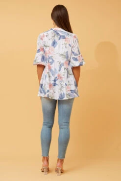BRANDI FLORAL TOP -Femme Connection Sales 3f08c5e7e344a186422bbfffe6f01fb9