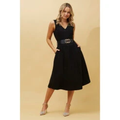 AZARIA SLEEVELESS MIDI DRESS -Femme Connection Sales 3f622fe9854a12400275068d688dfdba