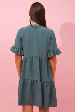 TIERED BABYDOLL DRESS -Femme Connection Sales 3fc17711e190cebb331afba816be30a2