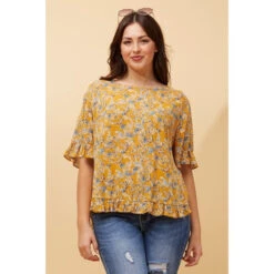 FRILA PAISLEY BOHO TOP 31 FRILA PAISLEY BOHO TOP -Femme Connection Sales 410fcc283169e82275451c5e58766b8a