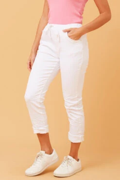 BRENTA SOLID JOGGER PANTS 23 BRENTA SOLID JOGGER PANTS -Femme Connection Sales 41353bbe50a90c8c239a7357e981650f