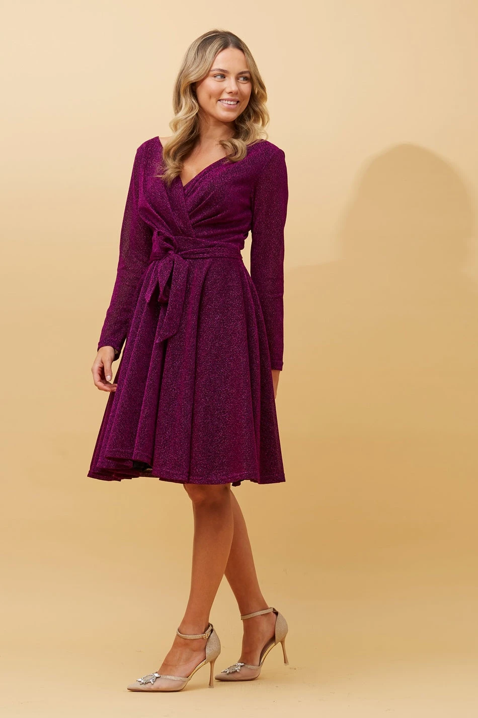 SHORT GLITTER DRESS 17 SHORT GLITTER DRESS - Image 15