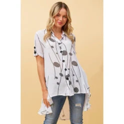 TRISH HI LOW HEM TUNIC -Femme Connection Sales 435f8939ce016bdd3d1b6802e397a88d