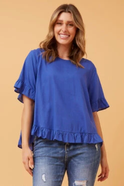 FRILA LINEN SMOCK TOP 28 FRILA LINEN SMOCK TOP -Femme Connection Sales 4363c058b8aaaa45fc4b47d7c7390c8e