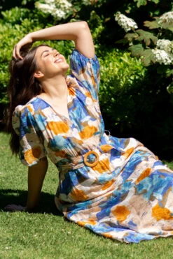 KATINA FLORAL BELTED MIDI DRESS -Femme Connection Sales 43a73e93262c1bfabf011f76612593d5 e31f83f0 e926 46f1 b561 e89b2d17b28e