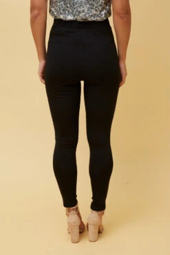 ARLIA BUTTON DETAIL PANTS -Femme Connection Sales 43b39e9909e370011ec0379ea1d3716d