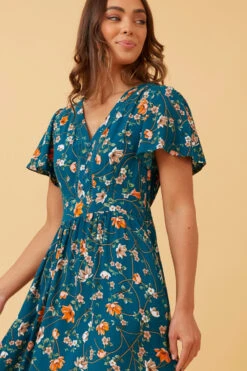 SOLANA FLORAL BOHO MIDI DRESS -Femme Connection Sales 448fc0fedb278e6fb4aef790328ae0f9 37c16944 664e 4714 8a34 c02373afb50a