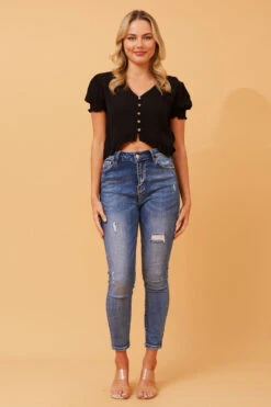 JAZELLA CROP TOP -Femme Connection Sales 4542cdf74fd0c32e737259dd47fd24a4