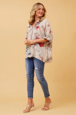 MATTEA FLORAL LINEN TOP 13 MATTEA FLORAL LINEN TOP -Femme Connection Sales 455cc935f69003b2b100cb6cc30aed2a