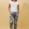 JANJA LEAF PRINT JOGGERS -Femme Connection Sales 45caff2c67fd09310f5d559569bfe4de