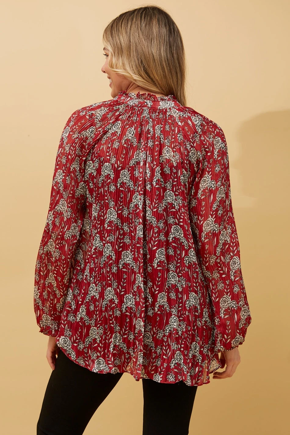 PETA PLEATED BLOUSE 10 PETA PLEATED BLOUSE - Image 8