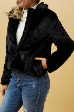 MOSCOW FAUX FUR JACKET -Femme Connection Sales 46c7c72ecf0e38eb944bd3e5cba7296b