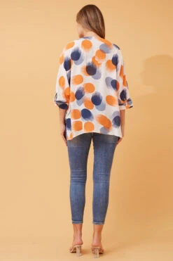 ASHER OVERSIZED POLKA DOT TOP -Femme Connection Sales 47457a00ea997ea16dc6a884365e6fb7