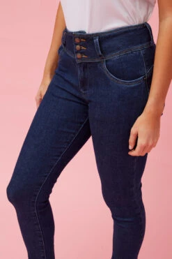 ELLERY BUTTON DETAIL DENIM -Femme Connection Sales 48d9f555df96b1296bdd174d3a945120