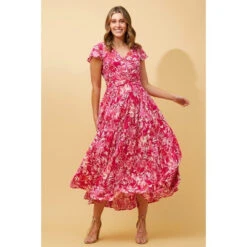 MALIBU FLORAL MAXI DRESS -Femme Connection Sales 4a0220bf53ae5d833c627b0457f7828a