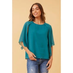 LEILANI SPLIT SLEEVE TOP -Femme Connection Sales 4a9bb061b2cafc7217035af2585f4085