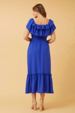 MAXINE OFF SHOULDER MAXI DRESS -Femme Connection Sales 4b079612709b4c84defc4ee674f03e54