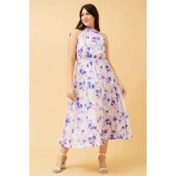 TALISIA HALTER NECK FLORAL DRESS -Femme Connection Sales 4b336bbf5d7f63d6c410173c80dce4e4