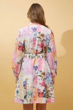 WENONA PATCHWORK FLORAL SHORT DRESS 16 WENONA PATCHWORK FLORAL SHORT DRESS -Femme Connection Sales 4bf5dd86e42c1b5401a9b0fd111ba3d0