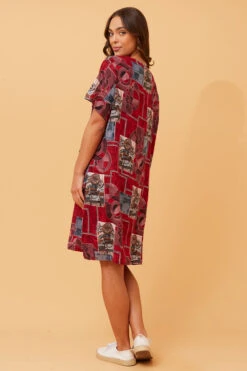 VINE ABSTRACT PRINT SHIFT DRESS -Femme Connection Sales 4bfbc20806f12a16e7187b34e2d75c2b 4ca7d41c a7e0 463c b1ea 5202fe0e01ed
