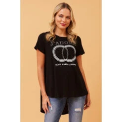 CG JADORE GRAPHIC TEE 24 CG JADORE GRAPHIC TEE -Femme Connection Sales 4e6ee367354fe2d4eaadb093c726e2d0